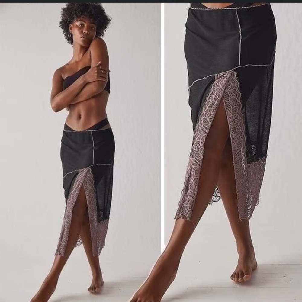 Free People Into You Slip Skirt